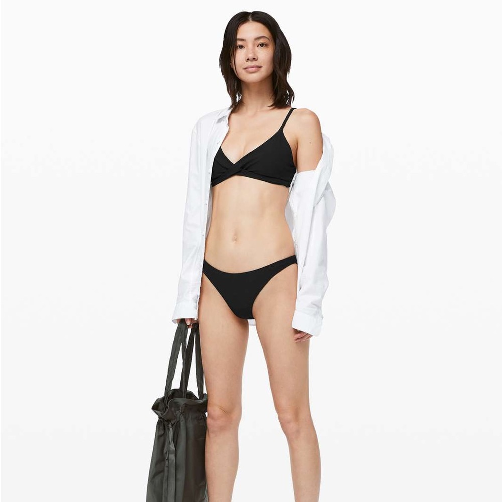 🍋Lululemon Beach Boss Bikini - Black